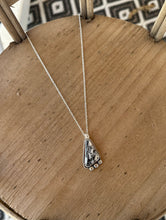 Load image into Gallery viewer, White Buffalo Triangle Necklace
