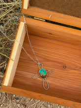 Load image into Gallery viewer, Kingman Cross Outline Necklace-Large
