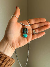 Load image into Gallery viewer, Blackjack Turquoise Pendant
