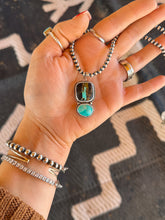 Load image into Gallery viewer, Blackjack Turquoise Pendant
