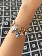 Load image into Gallery viewer, The Chunky White Hills Charm Bracelet
