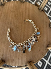 Load image into Gallery viewer, The Chunky White Hills Charm Bracelet
