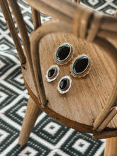 Load image into Gallery viewer, The “Maci” Black Onyx Studs- Mini
