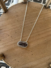 Load image into Gallery viewer, White Buffalo Bar Necklace
