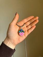 Load image into Gallery viewer, Purple Mojave F You Pendant
