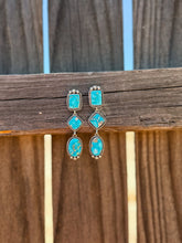 Load image into Gallery viewer, Statement Blue Ridge Dangle Earrings
