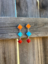 Load image into Gallery viewer, Fall Fiesta Dangle Earrings
