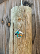 Load image into Gallery viewer, White Buffalo &amp; Kingman Statement Necklace
