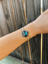 Load image into Gallery viewer, White Buffalo &amp; Kingman Rope Cuff
