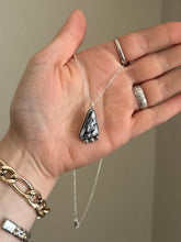 Load image into Gallery viewer, White Buffalo Triangle Necklace
