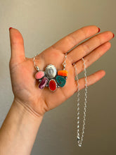 Load image into Gallery viewer, Spring Fling Concho Cluster Necklace
