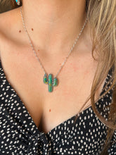 Load image into Gallery viewer, Saguaro Kingman Necklace
