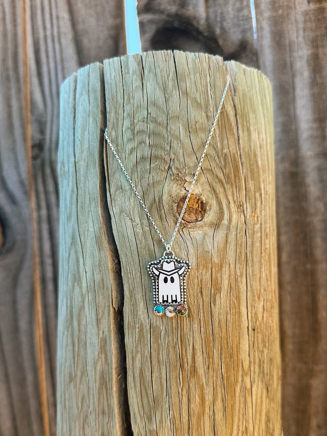 Cowghoul Ghost Necklace