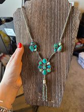 Load image into Gallery viewer, The Southwestern Skies Pearl Statement Necklace
