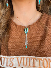 Load image into Gallery viewer, Blackjack Dangle Necklace
