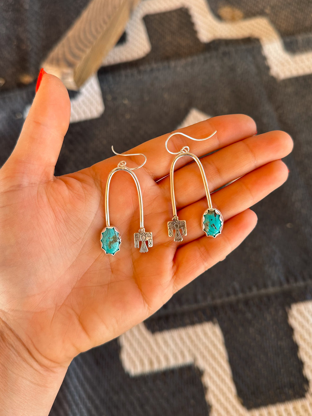 Thunderbird & Kingman Earrings