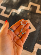Load image into Gallery viewer, Roped Chunky Hoops- Kingman
