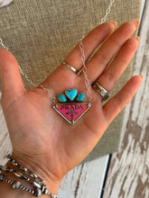 Load image into Gallery viewer, Pink Prada Necklace
