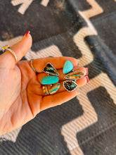 Load image into Gallery viewer, High Grade Blackbird Cluster Studs
