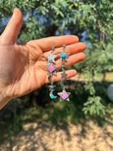 Load image into Gallery viewer, Cosmic Cowgirl Dangle Earrings
