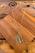 Load image into Gallery viewer, Rope Heart Multi-Stone Necklace
