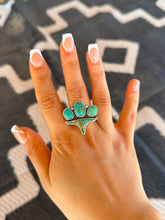 Load image into Gallery viewer, Longhorn Multi-Stone Adjustable Ring
