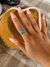 Load image into Gallery viewer, Blue Ridge Rectangle Ring
