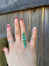 Load image into Gallery viewer, Emerald Valley Turquoise Statement Ring
