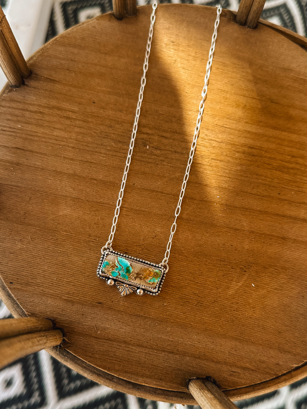 Thunderbird Creek Bar Necklace