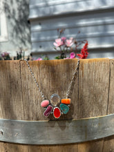 Load image into Gallery viewer, Spring Fling Concho Cluster Necklace
