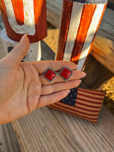 Load image into Gallery viewer, Rosarita Square Studs
